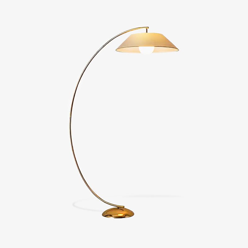 Veradin Stalen vloerlamp van vezel