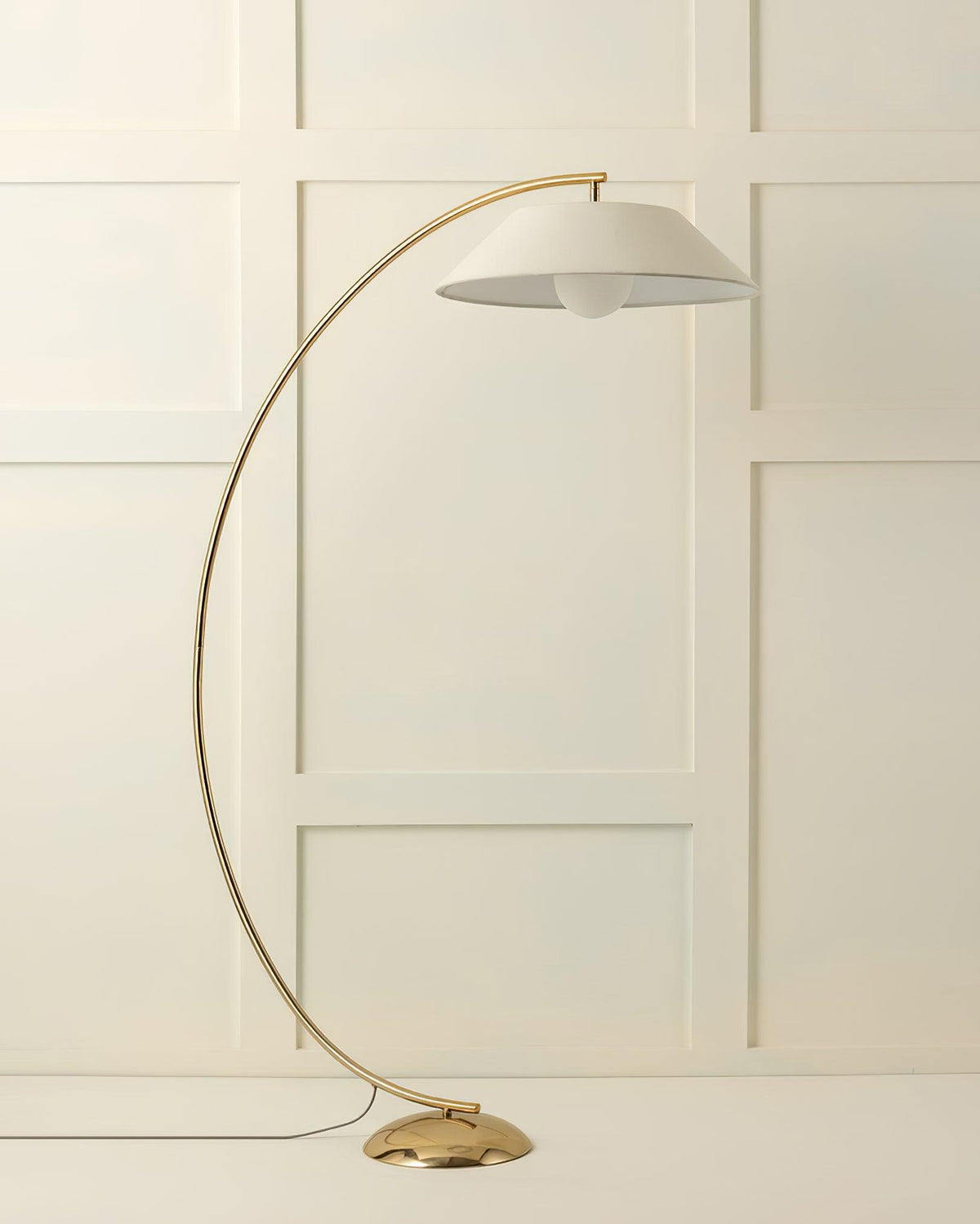 Veradin Stalen vloerlamp van vezel