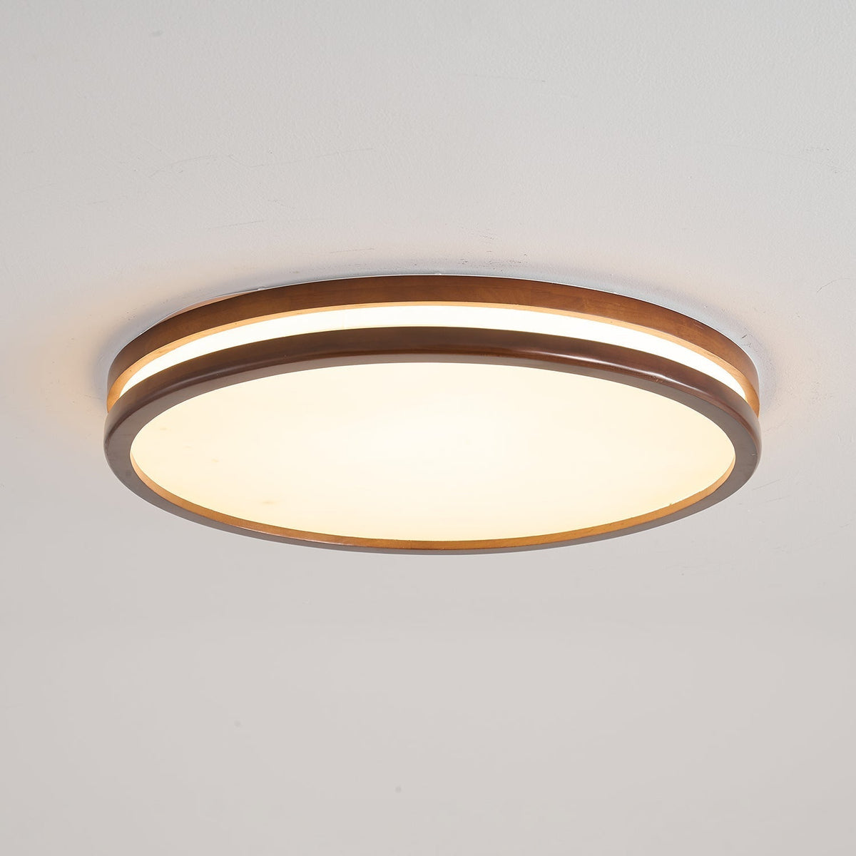 Nysilos modern Minimalistisch Hout Plafondlamp