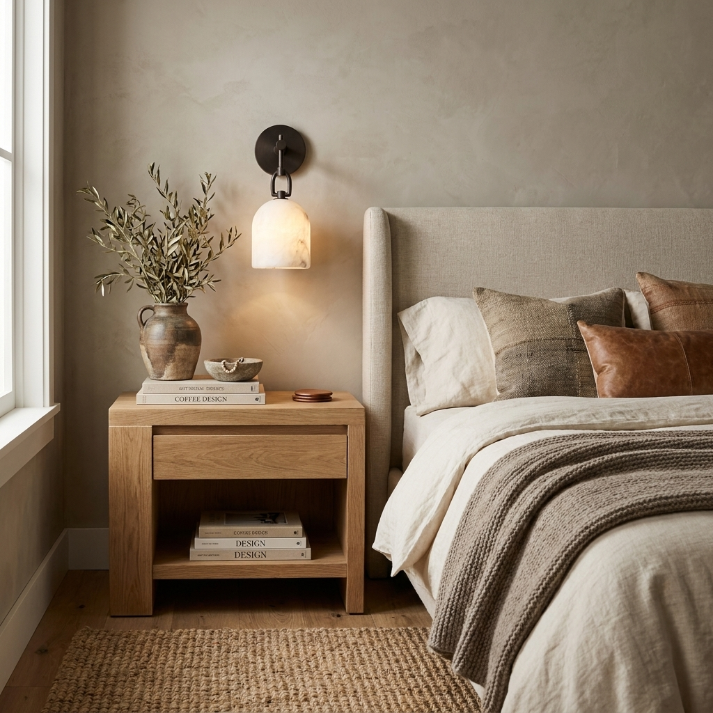Davenhurst Albasten wandlamp