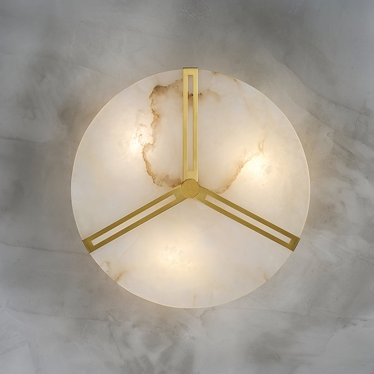 Avenielle albast vlakke plafondlamp