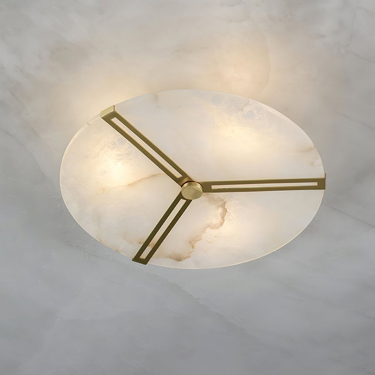 Avenielle albast vlakke plafondlamp