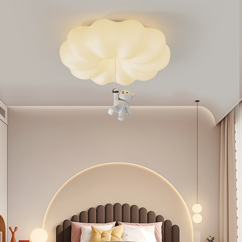 Civarion klassiek Cloud Bear hars plafondlamp