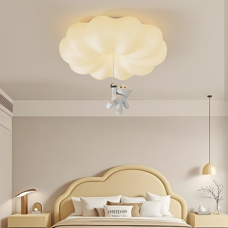 Civarion klassiek Cloud Bear hars plafondlamp
