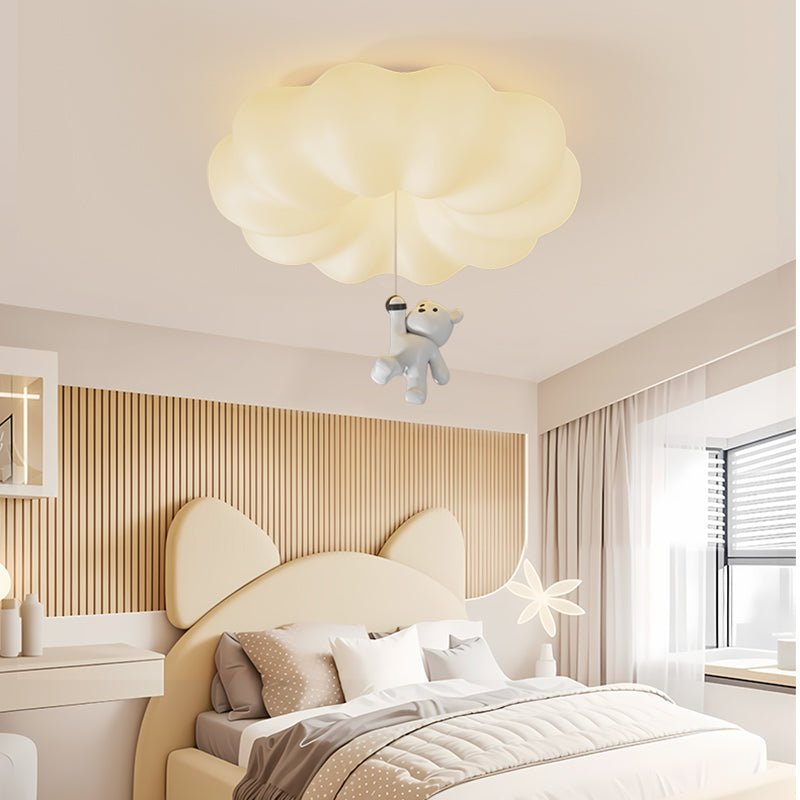 Civarion klassiek Cloud Bear hars plafondlamp