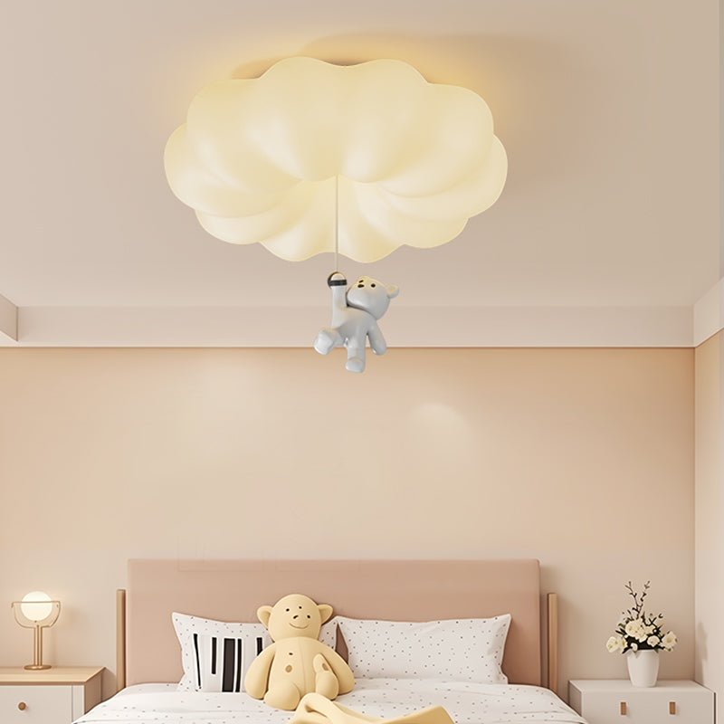 Civarion klassiek Cloud Bear hars plafondlamp
