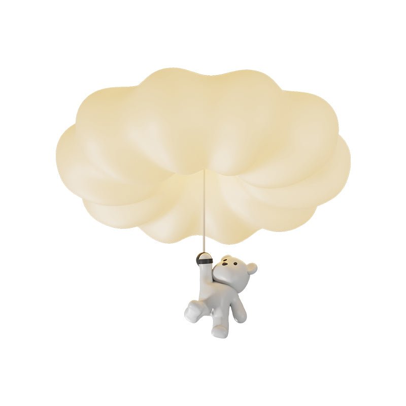 Civarion klassiek Cloud Bear hars plafondlamp