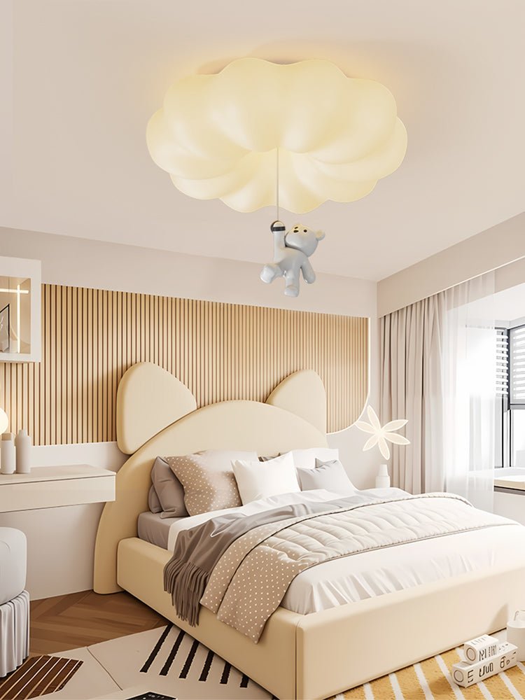 Civarion klassiek Cloud Bear hars plafondlamp