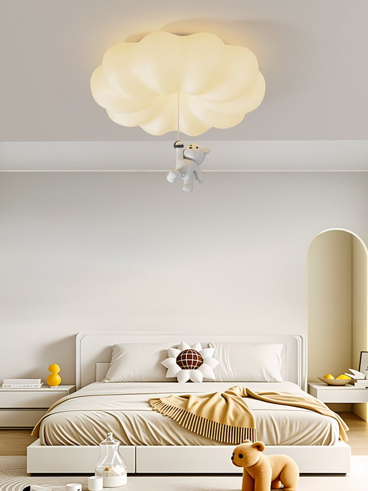 Civarion klassiek Cloud Bear hars plafondlamp