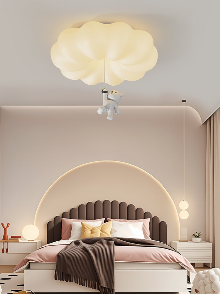 Civarion klassiek Cloud Bear hars plafondlamp