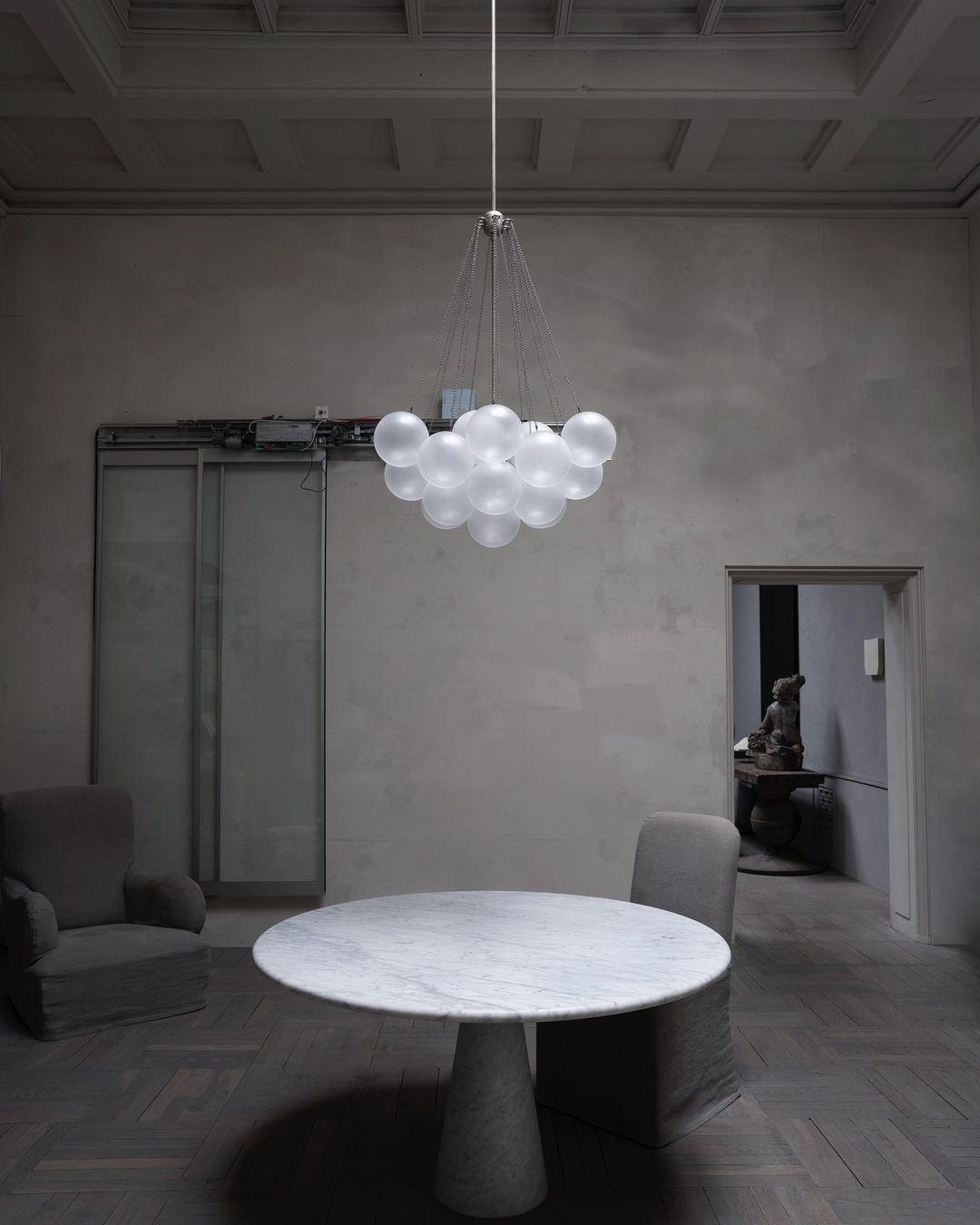 Eiririra Kroonluchter Bubble Matglas