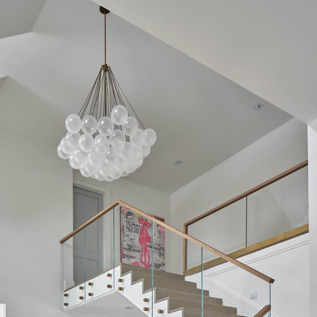Eiririra Kroonluchter Bubble Matglas