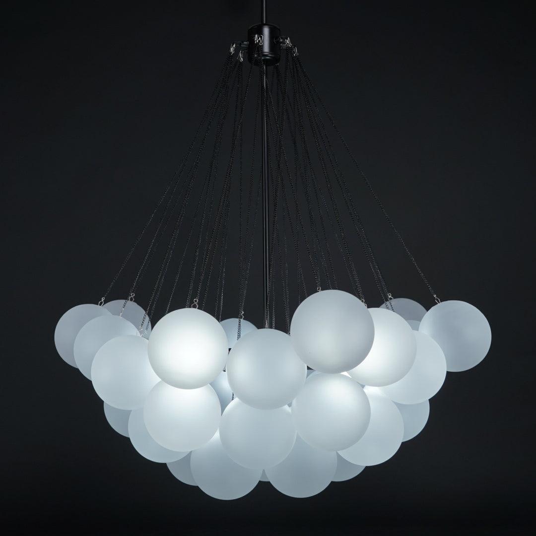 Eiririra Kroonluchter Bubble Matglas