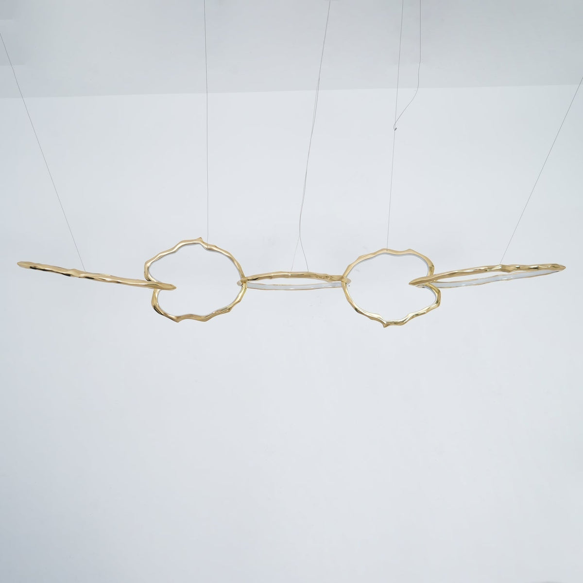 Aballs Cloud Rings Series kroonluchter van messing