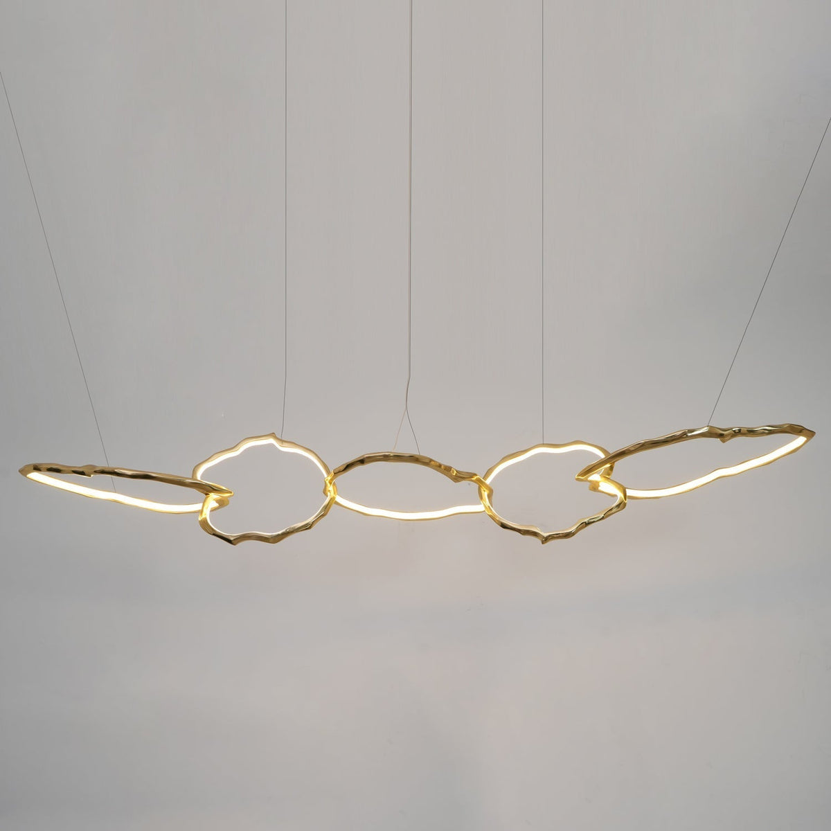 Aballs Cloud Rings Series kroonluchter van messing