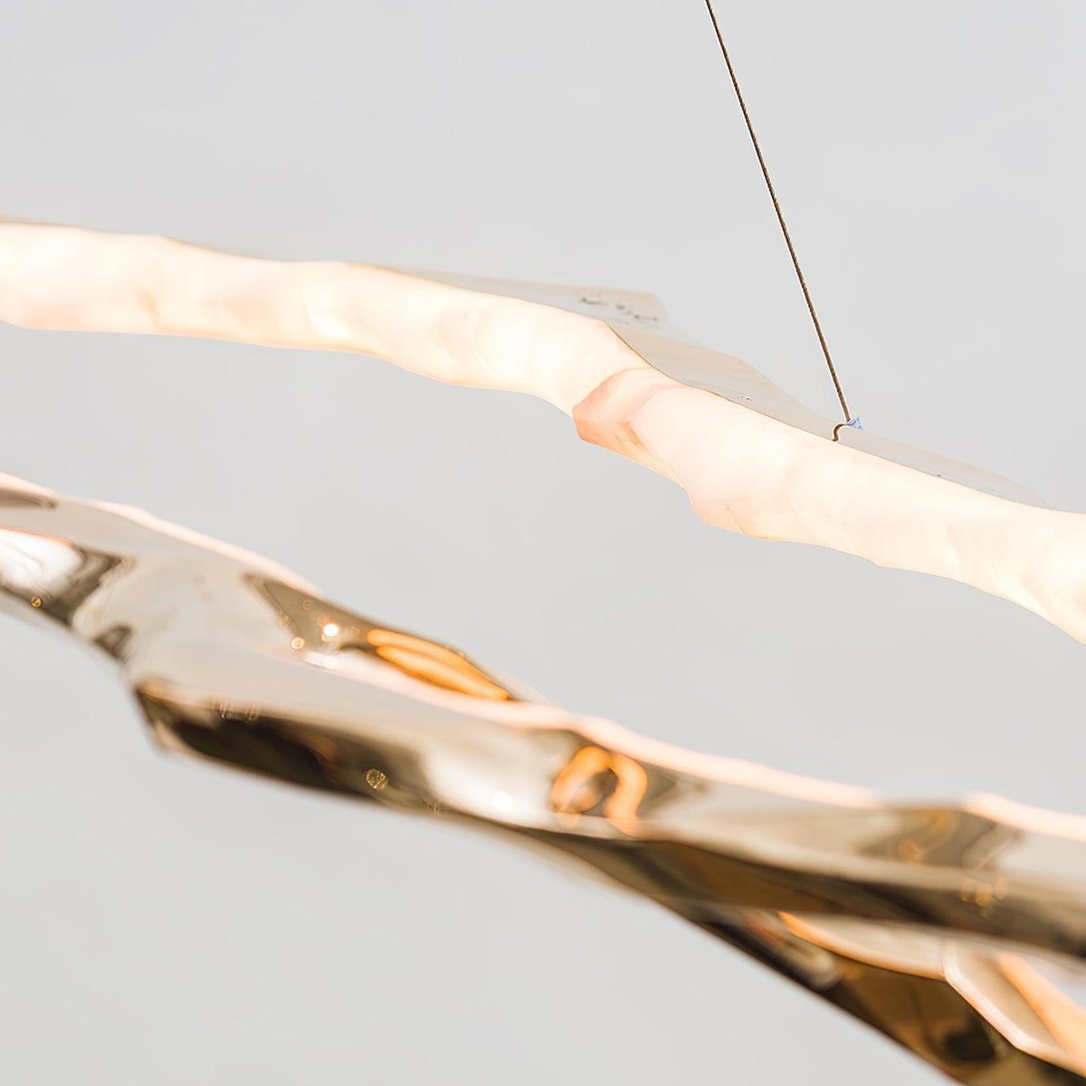 Aballs Cloud Rings Series kroonluchter van messing
