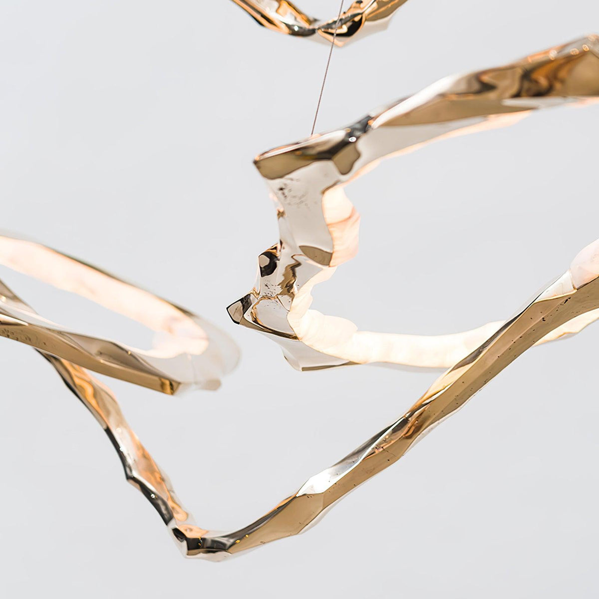 Aballs Cloud Rings Series kroonluchter van messing