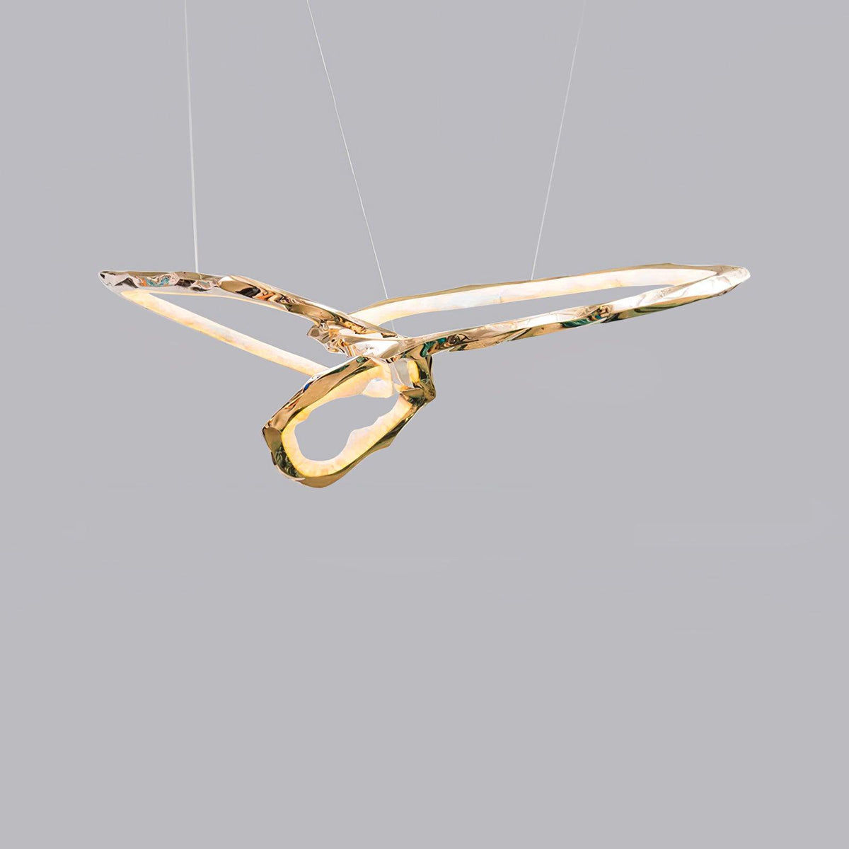 Aballs Cloud Rings Series kroonluchter van messing