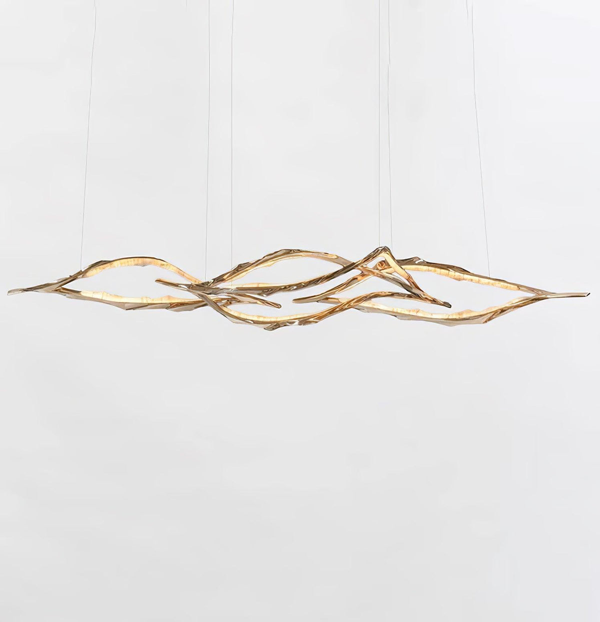 Aballs Cloud Rings Series kroonluchter van messing