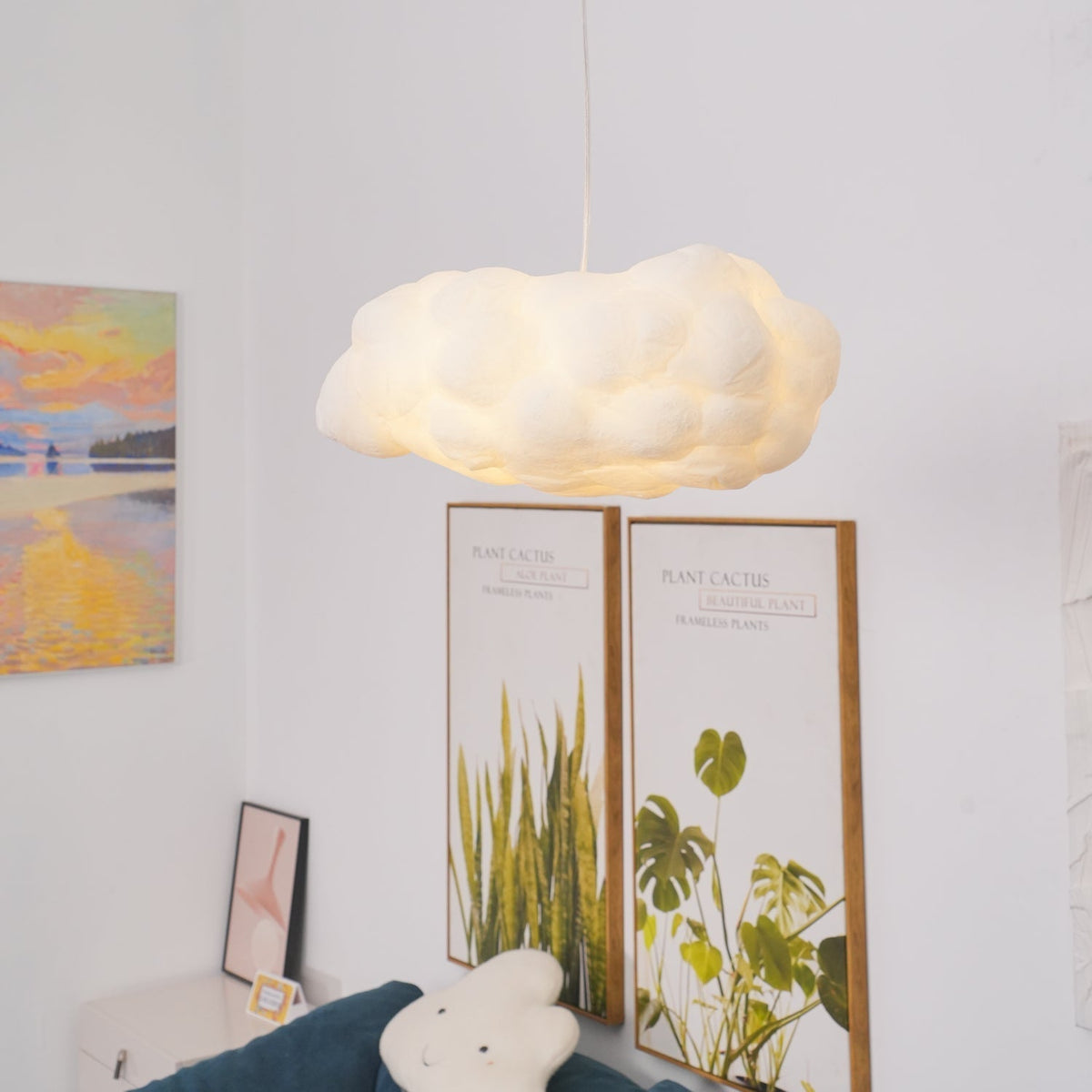 Nively vezel Silk hanglamp
