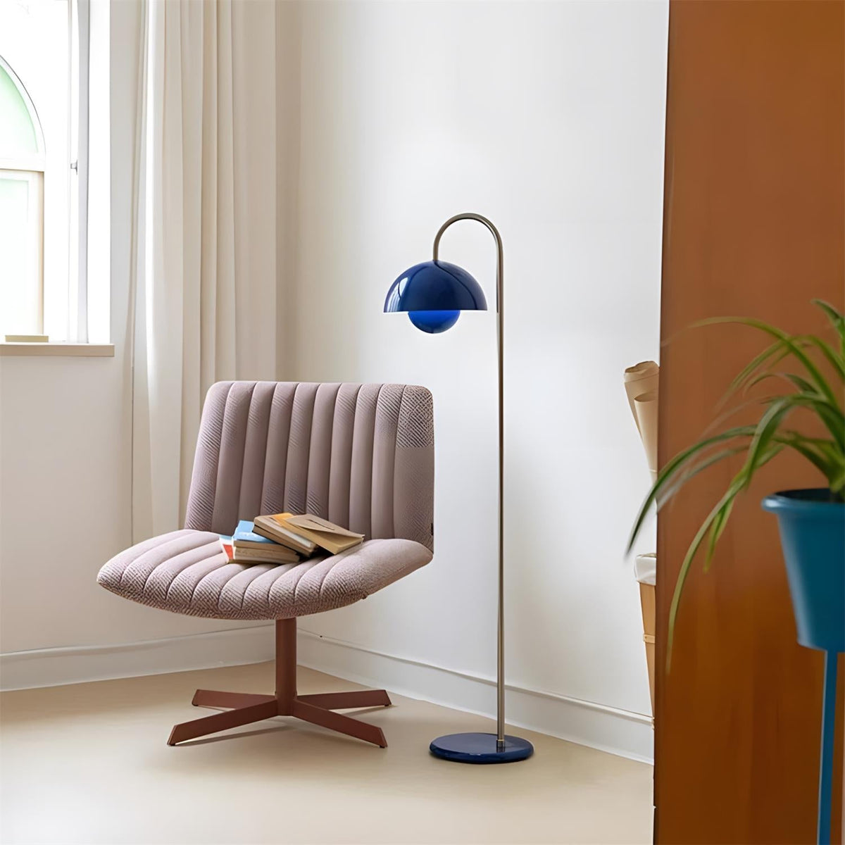 Indigo vloerlamp