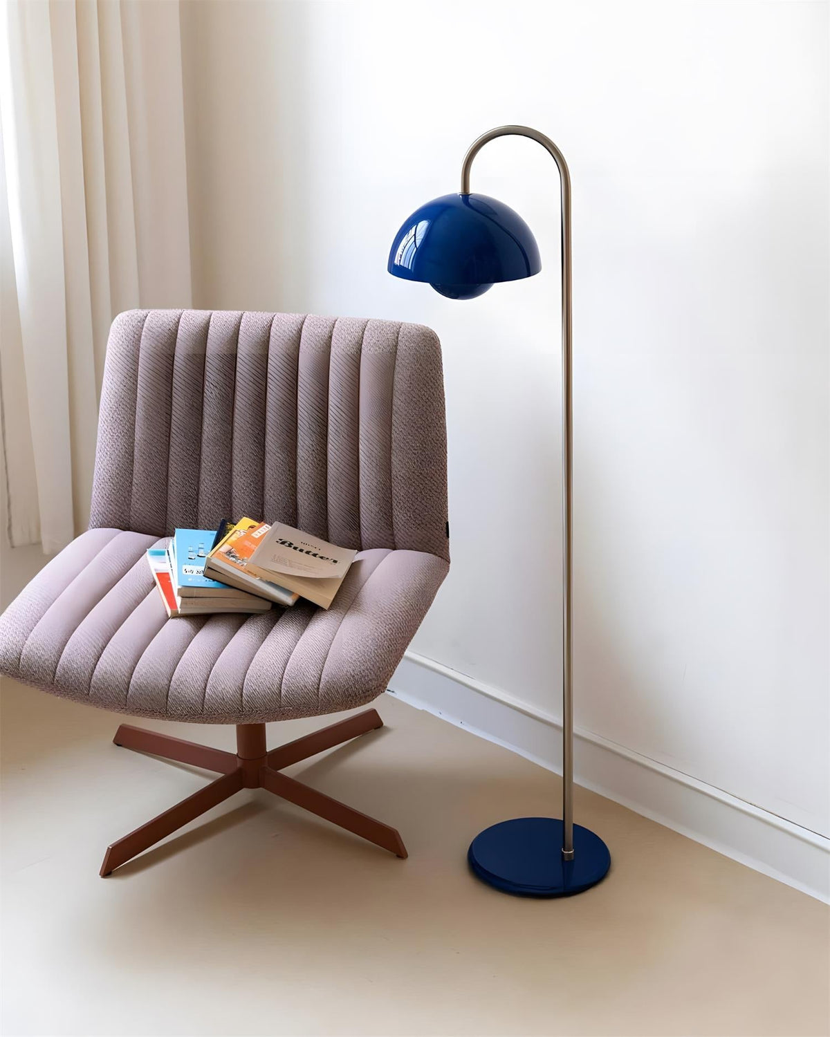 Indigo vloerlamp
