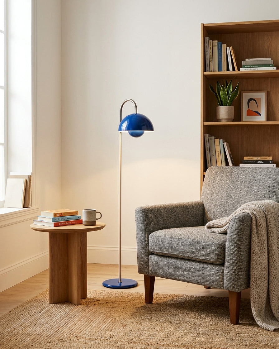 Indigo vloerlamp