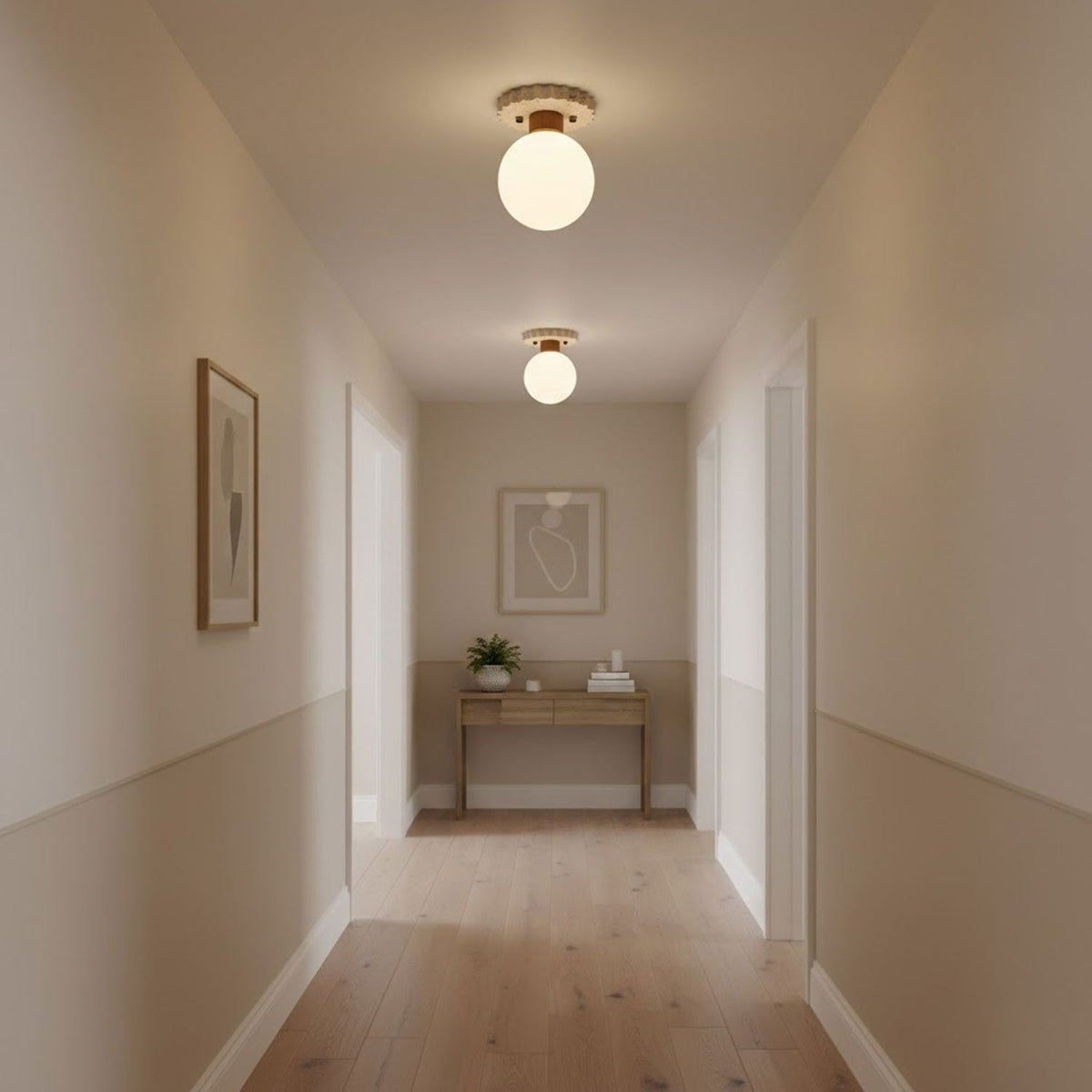 Terieel Cogstone Orb plafondlamp