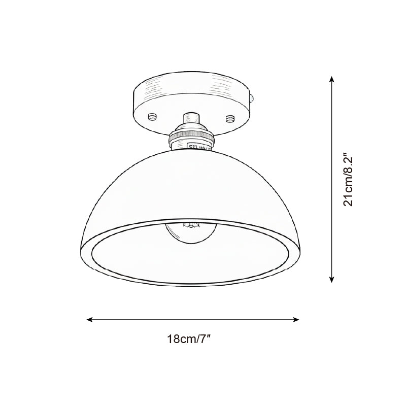 Renerora vlakke plafondlamp