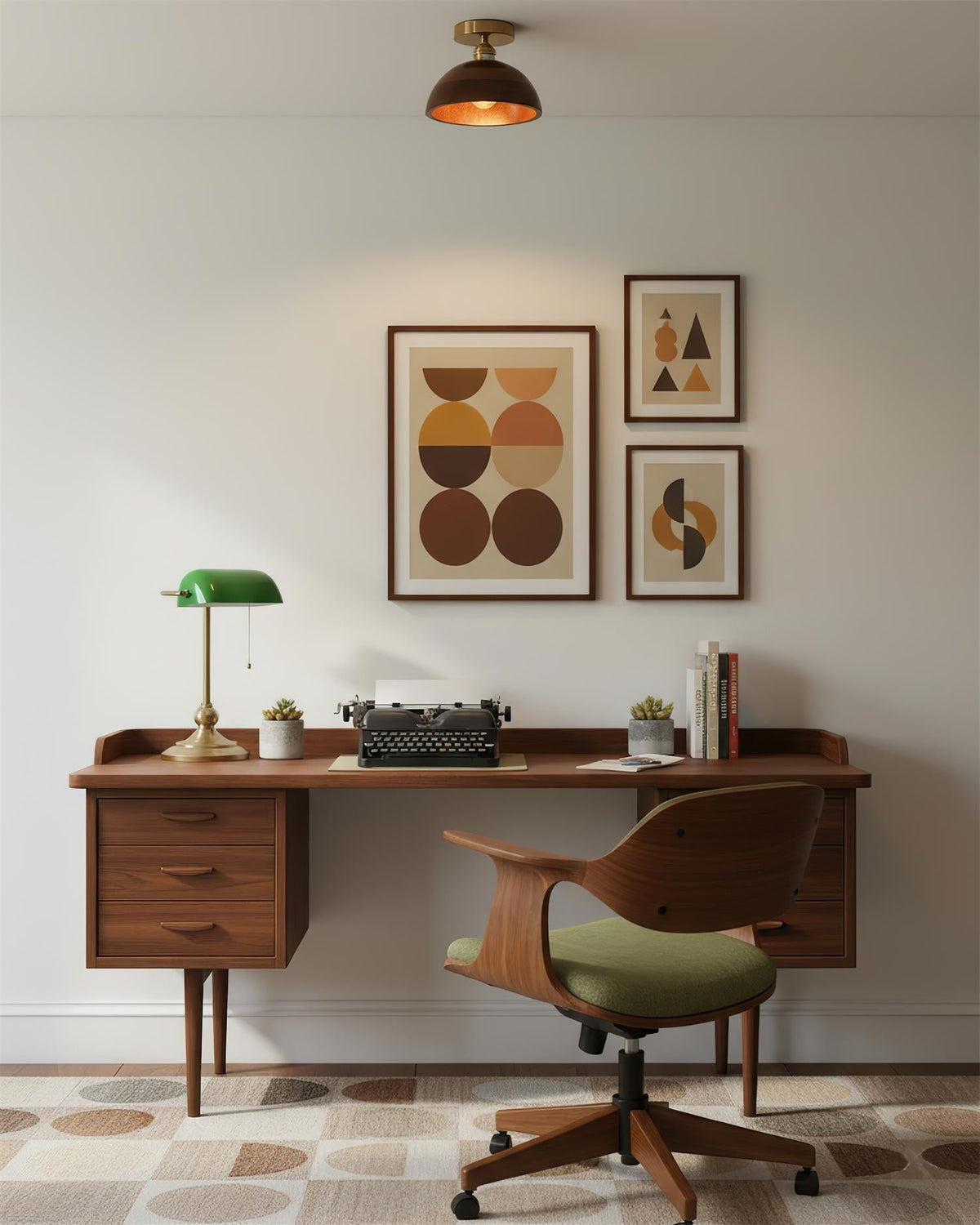 Renerora vlakke plafondlamp