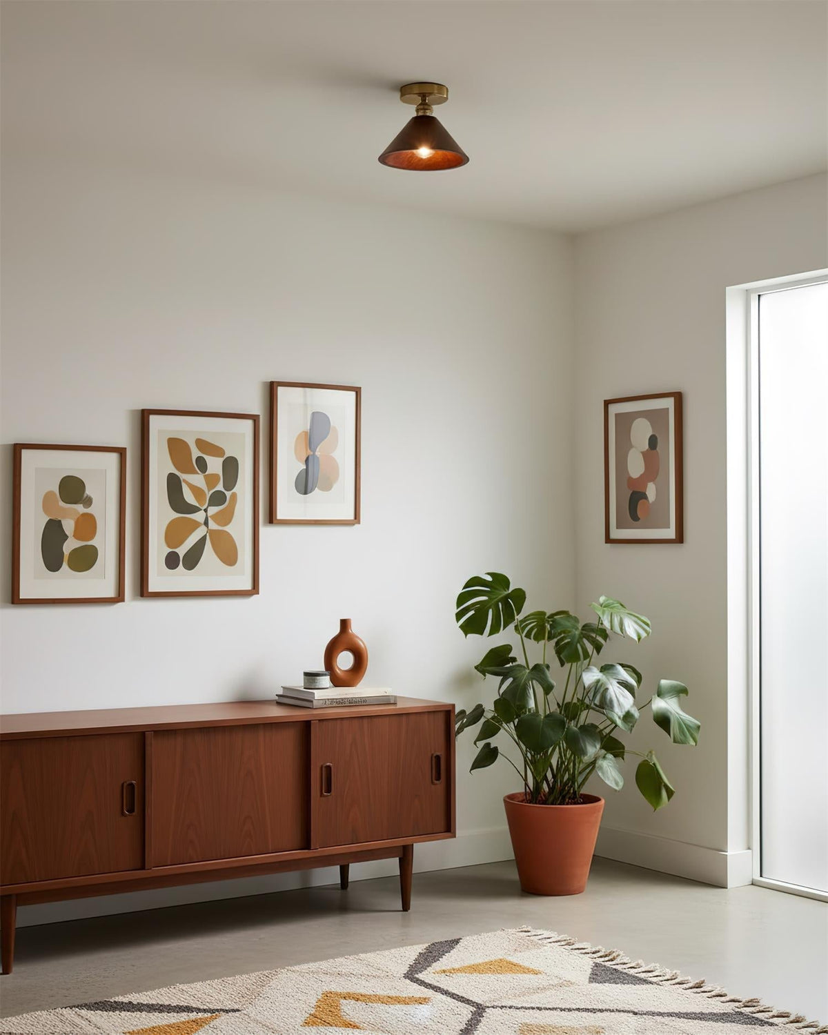 Renerora vlakke plafondlamp