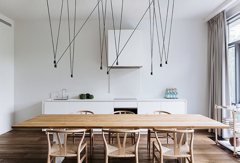 Miriira hanglamp collectie met slanke kabels