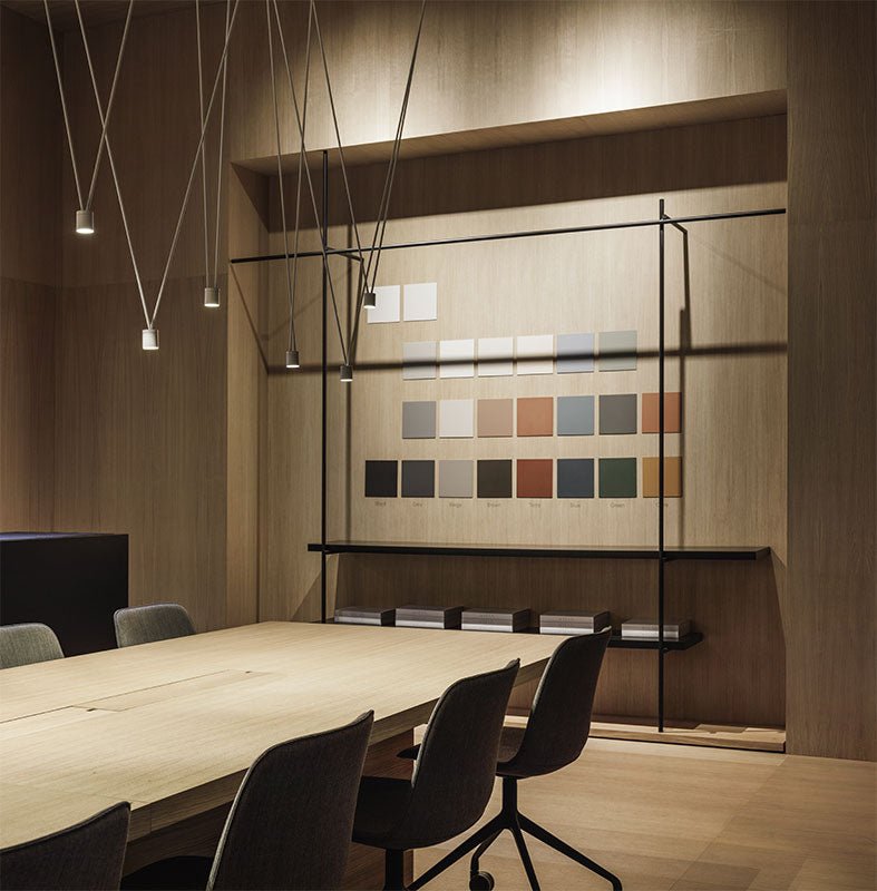 Miriira hanglamp collectie met slanke kabels