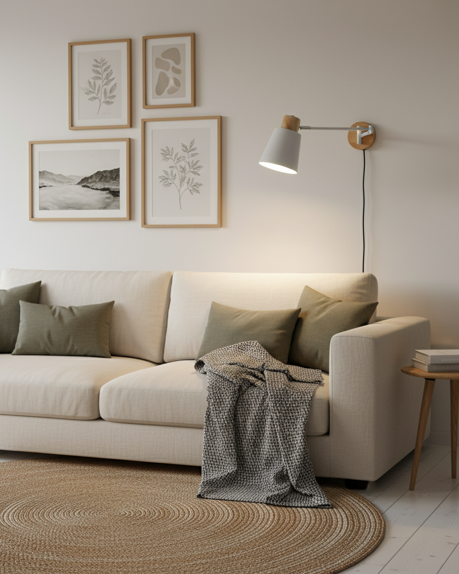 Reneraya verstelbare wandlamp met stekker