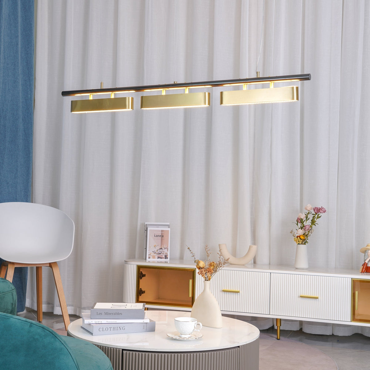 Liorent messing minimalistische hanglamp