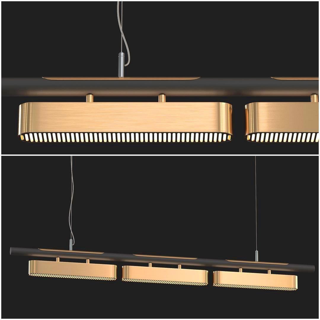 Liorent messing minimalistische hanglamp