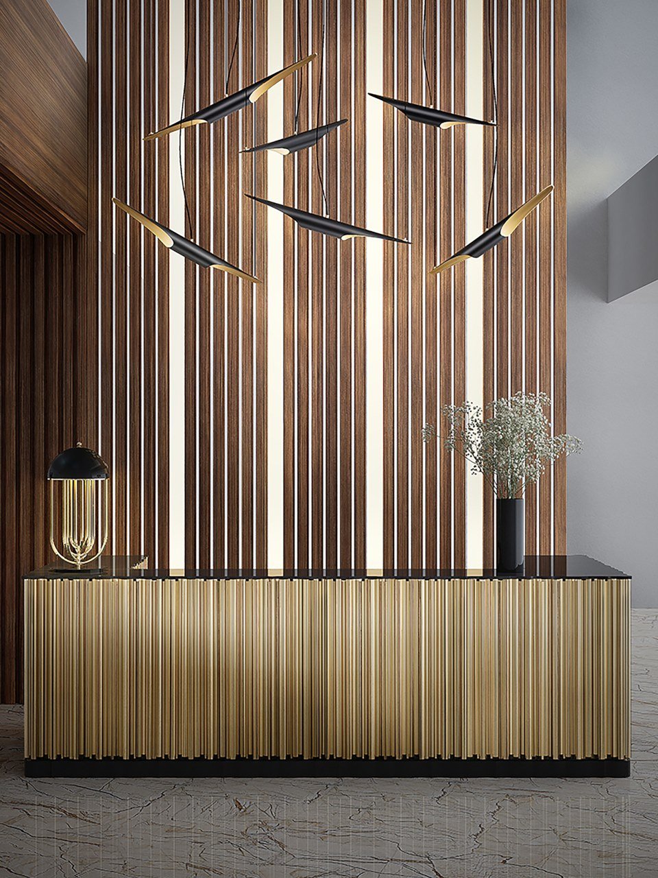 Raelond Moderne hanglamp met buis