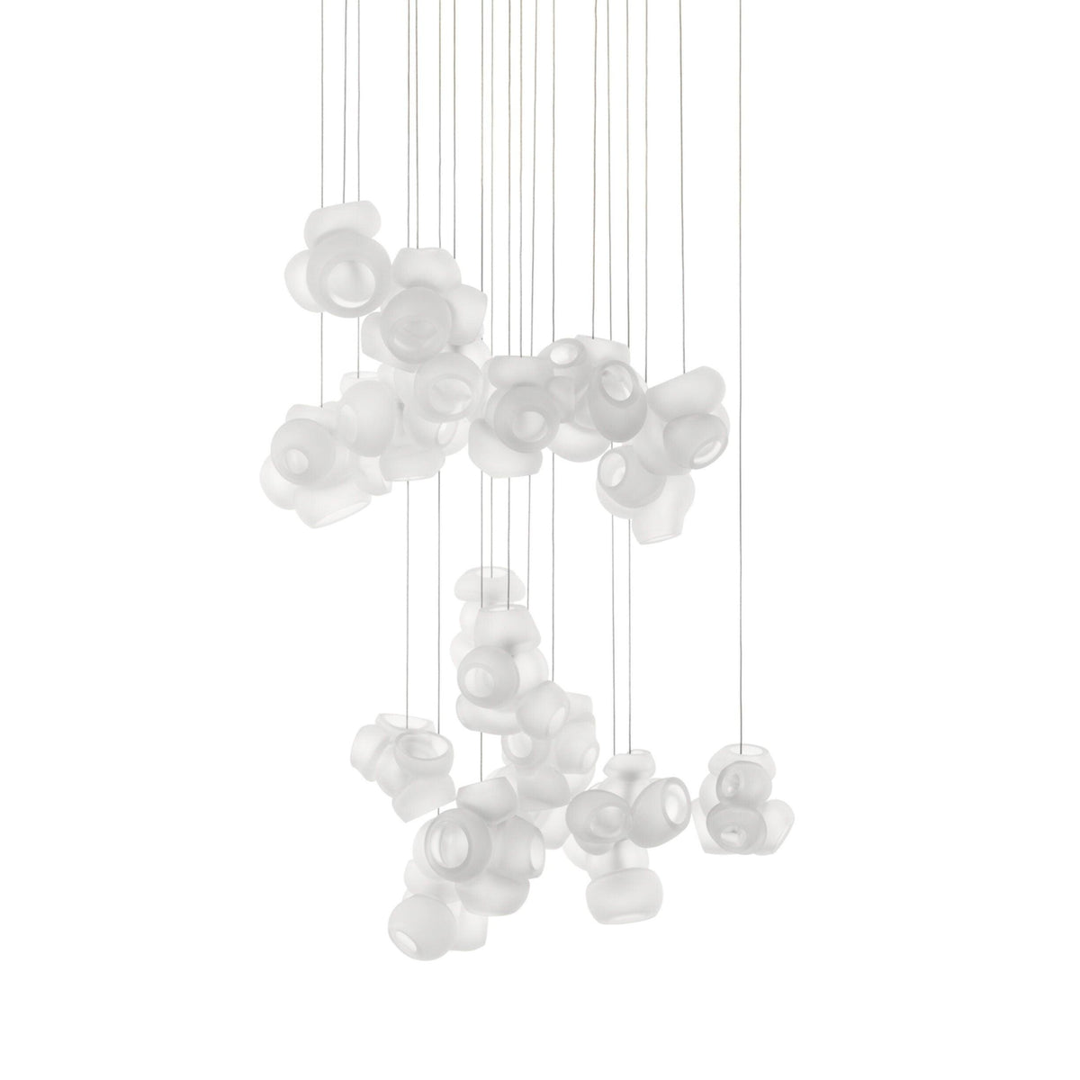 Ursa Bubbles Cluster glas hanglamp