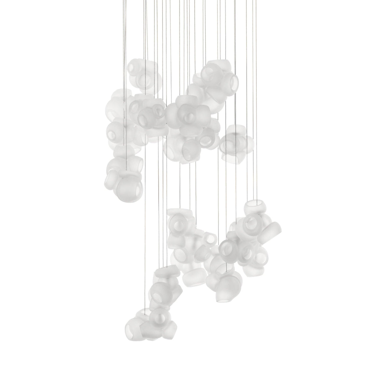 Ursa Bubbles Cluster glas hanglamp