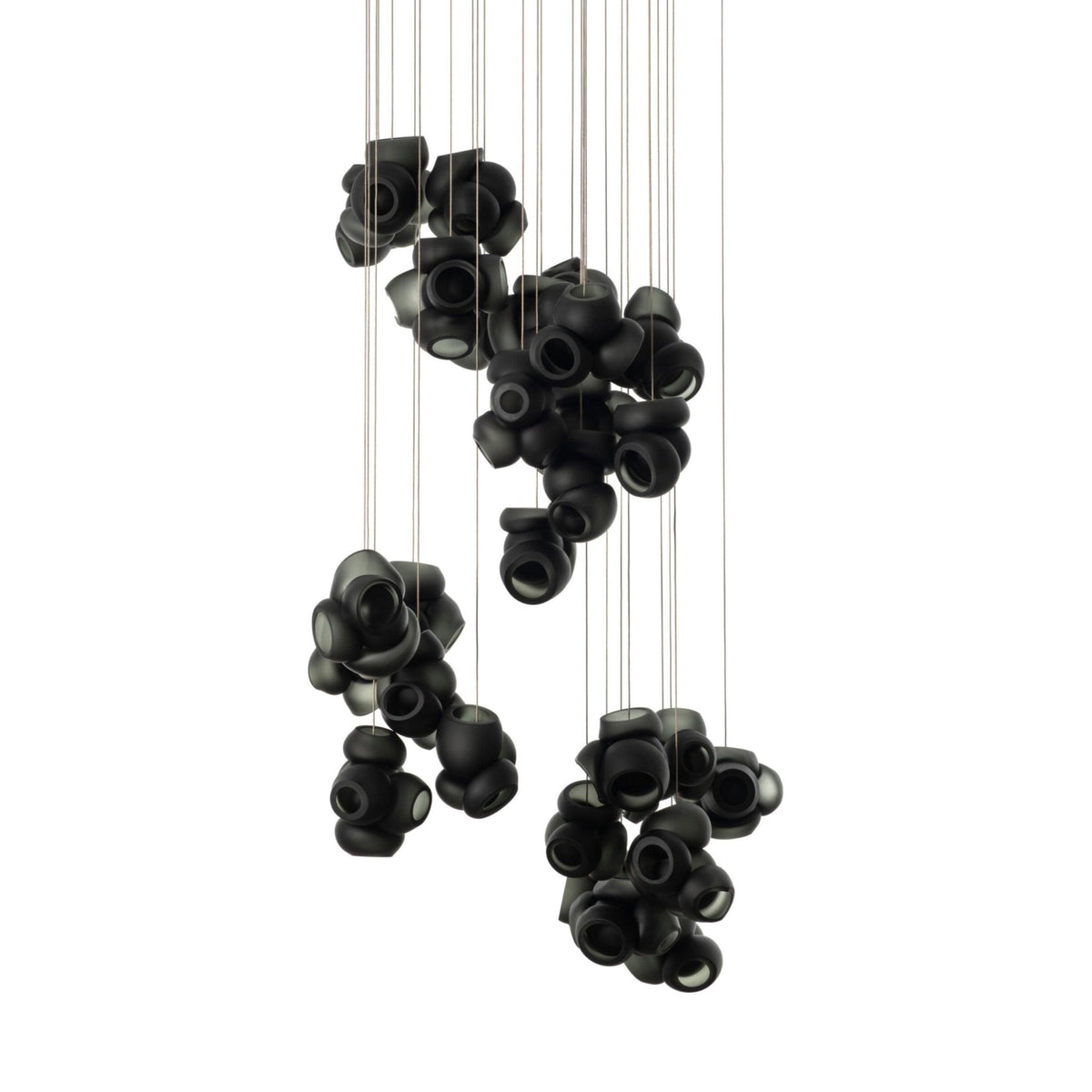 Ursa Bubbles Cluster glas hanglamp