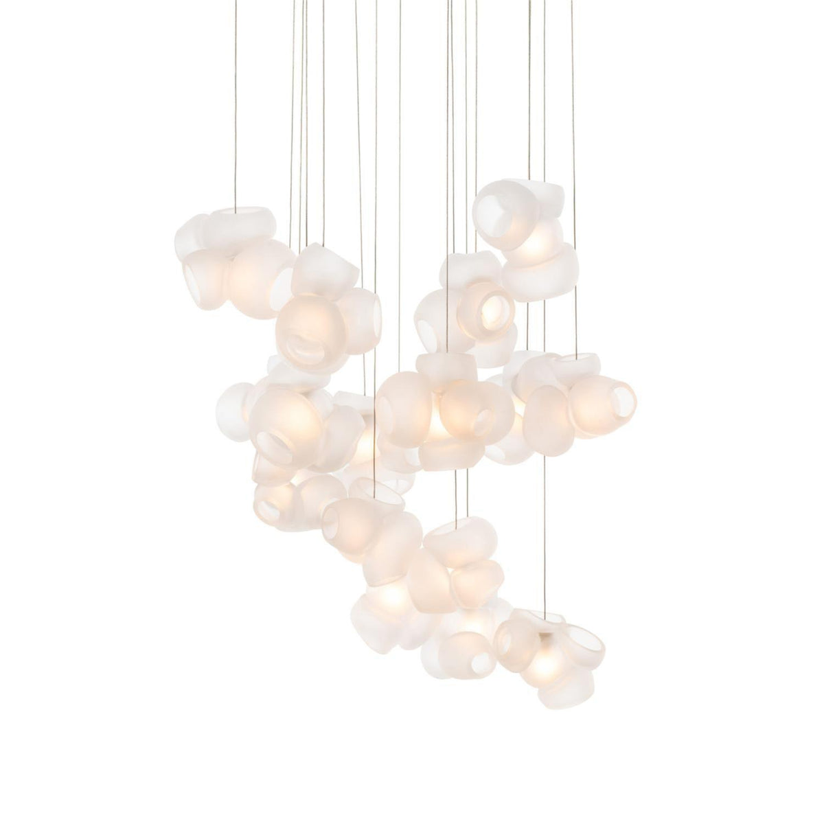 Ursa Bubbles Cluster glas hanglamp