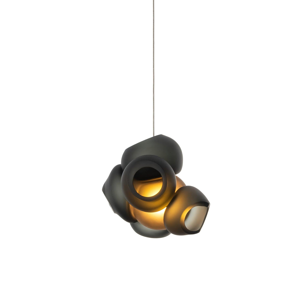 Ursa Bubbles Cluster glas hanglamp