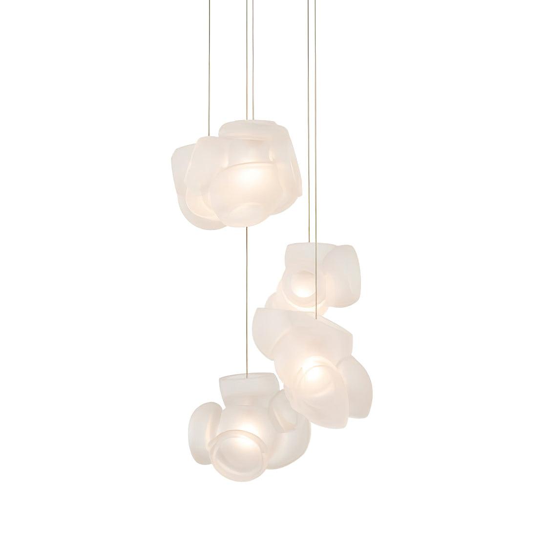 Ursa Bubbles Cluster glas hanglamp