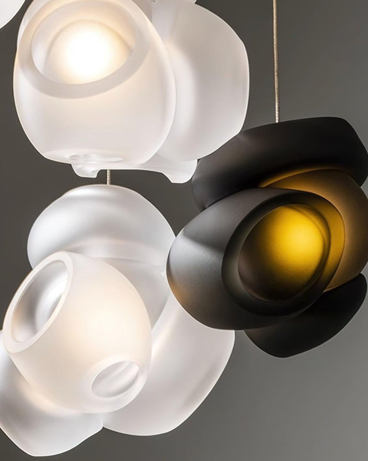 Ursa Bubbles Cluster glas hanglamp