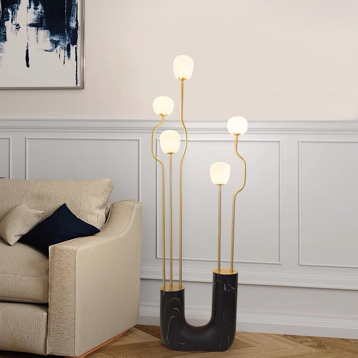 Avenoaya elegante vloerlamp Comet