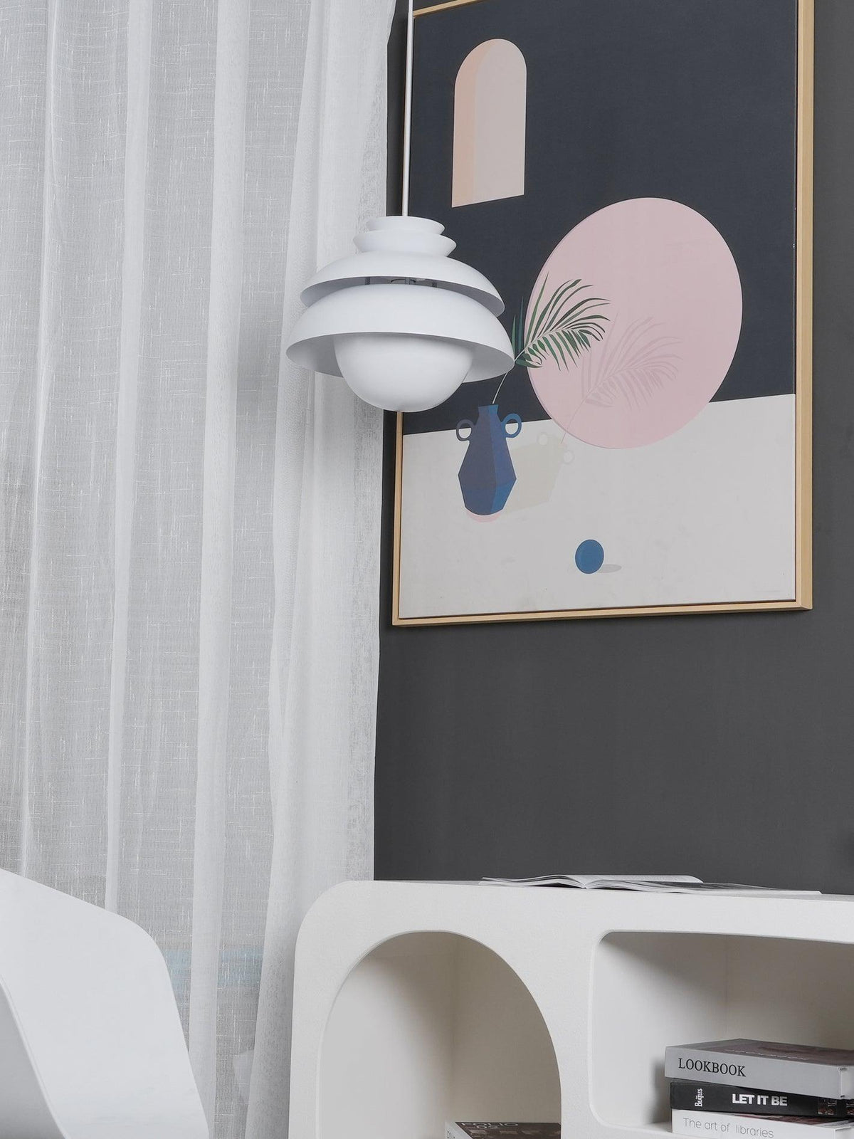 Novenu witte Scandinavische hanglamp
