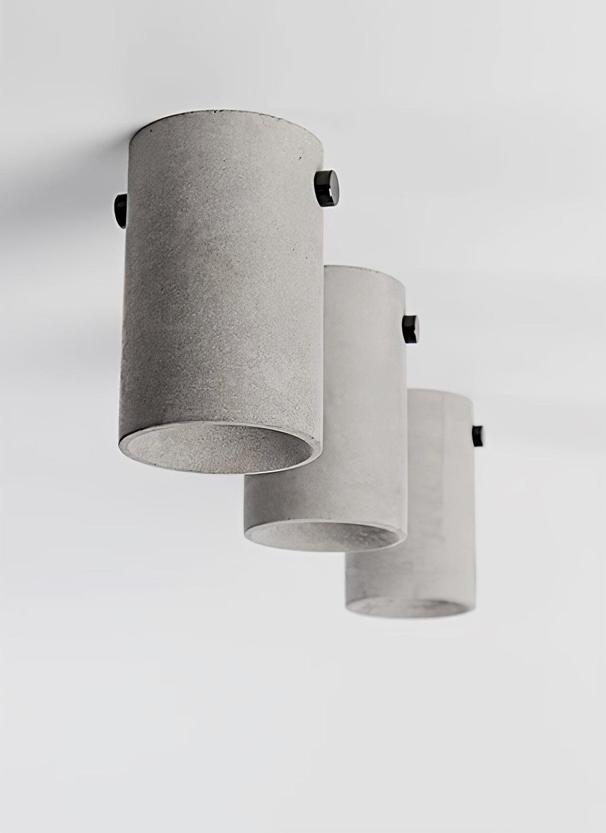 Berion Moderne minimalistische plafondlamp van beton