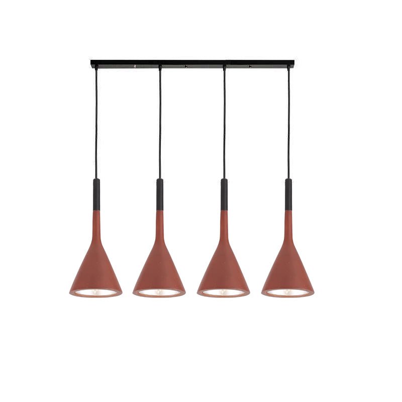 Veyloth conische betonnen hanglamp