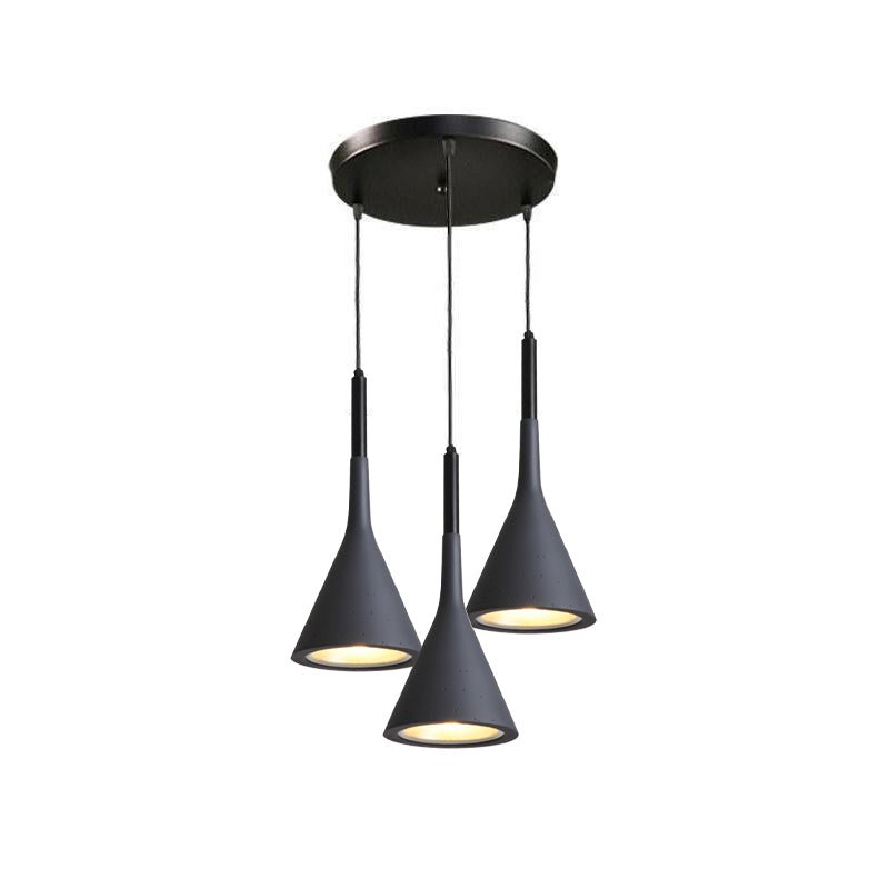 Veyloth conische betonnen hanglamp