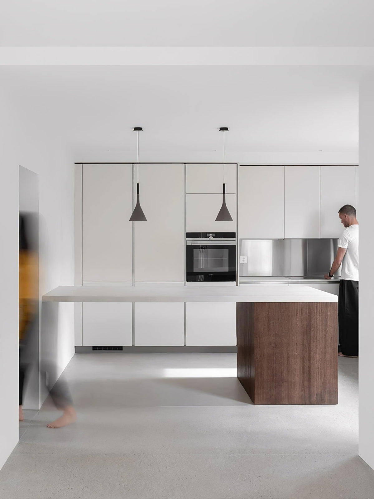 Veyloth conische betonnen hanglamp